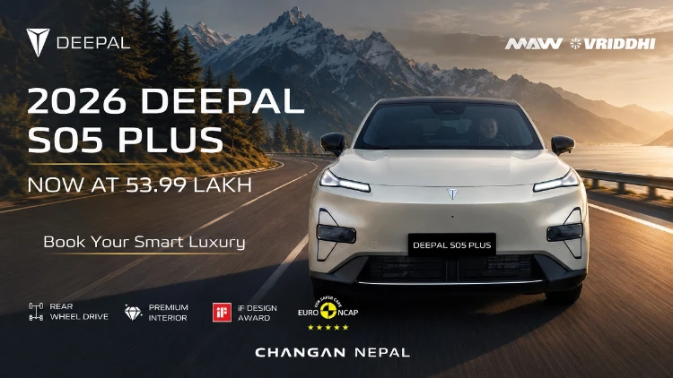 MAW Vriddhi Launches the Futuristic 2026 Deepal S05 Plus EV in Nepal